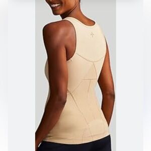 Tommie Copper tan lower back support tank top 3XL